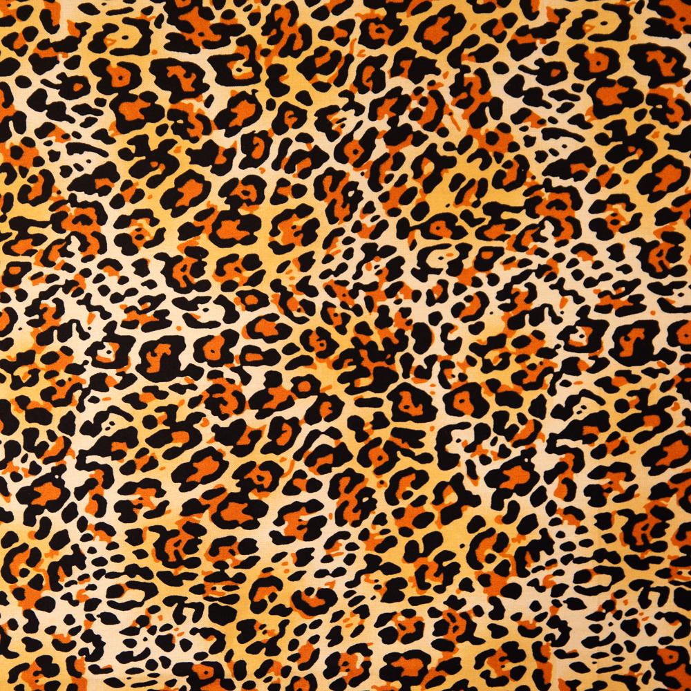 Cheetah Print Cotton Fabric - Savanna Many Colors Available