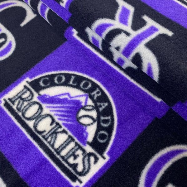 Colorado Rockies MLB Fleece Fabric