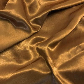Crepe Back Satin Rod Pocket Curtains - Copper