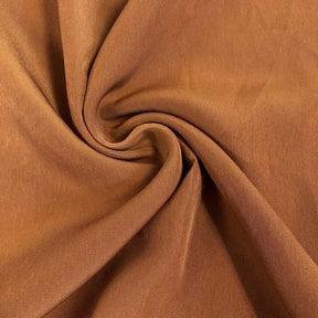 Peachskin Rod Pocket Curtains - Copper