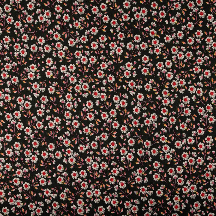 Buy Cosmos Crepe De Chine Print Fabric | Fabric Wholesale Direct