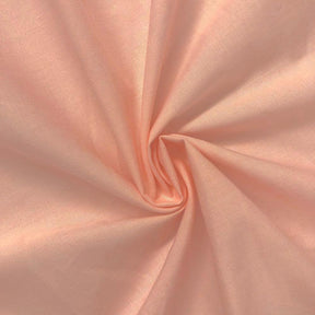 Cotton Polyester Broadcloth Rod Pocket Curtains - Pink