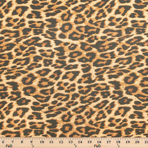 Ottertex® Waterproof Cheetah Printed Canvas Fabric