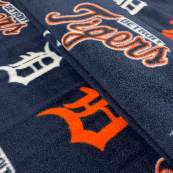 Detroit Tigers MLB Fleece Fabric