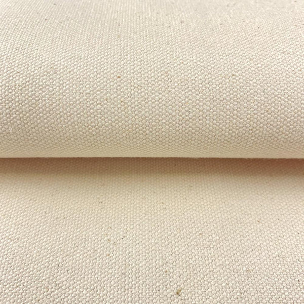 Chambray Faux Waxed Cotton Duck Canvas Fabric - Choose Half Yard or Yard