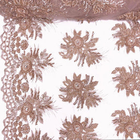Gloriosa Bridal Lace Beaded Fabric Fabric