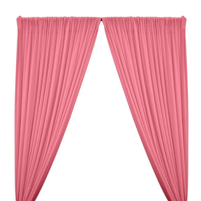 ITY Knit Stretch Jersey Rod Pocket Curtains - Dusty Rose
