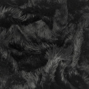  Faux Fur Luxury Shag Black 60 Inch Wide Fabric By the Yard  (F.E. : Arts, Crafts & Sewing