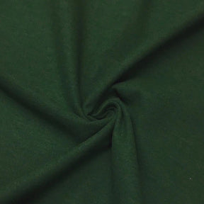 Cotton Flannel Rod Pocket Curtains - Forest Green