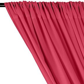 Peachskin Rod Pocket Curtains - Fuchsia