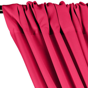 Poplin (60 Inch) Rod Pocket Curtains - Fuchsia