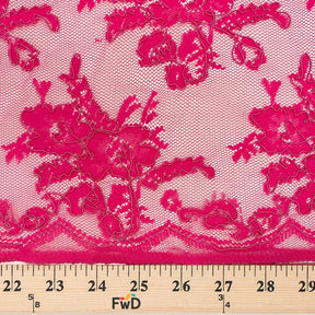 Fuchsia Queen Corded Lace