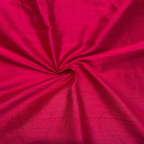 Silk Dupioni (54") Rod Pocket Curtains - Fuchsia