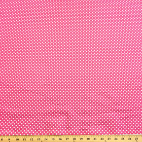Pink Polka Dot Printed Cotton