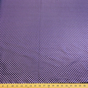 Purple Polka Dot Printed Cotton