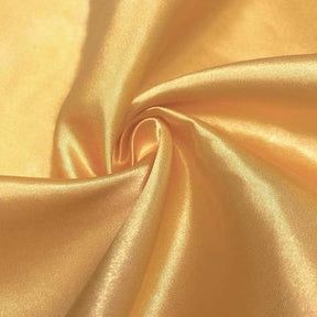 Bridal Satin Rod Pocket Curtains - Gold