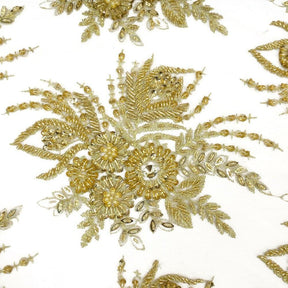 Celosia Bridal Lace Beaded Fabric Fabric