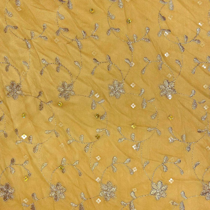 Daisy Embroidered Lace Fabric 52" Wide On Sale! 12.99/Yard