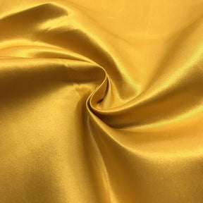 Matte Satin (Peau de Soie) Rod Pocket Curtains - Gold