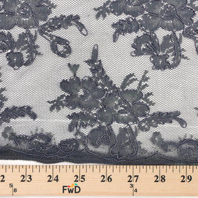 Grey Queen Corded Lace