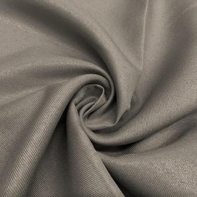 Polyester Twill Rod Pocket Curtains - Grey