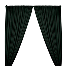 ITY Knit Stretch Jersey Rod Pocket Curtains - Hunter Green