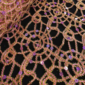 Corded Sequin Lace