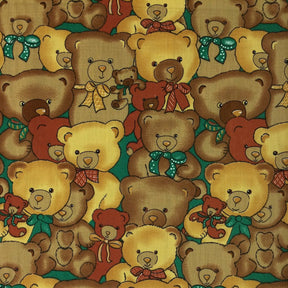 Teddy Bear Print Broadcloth