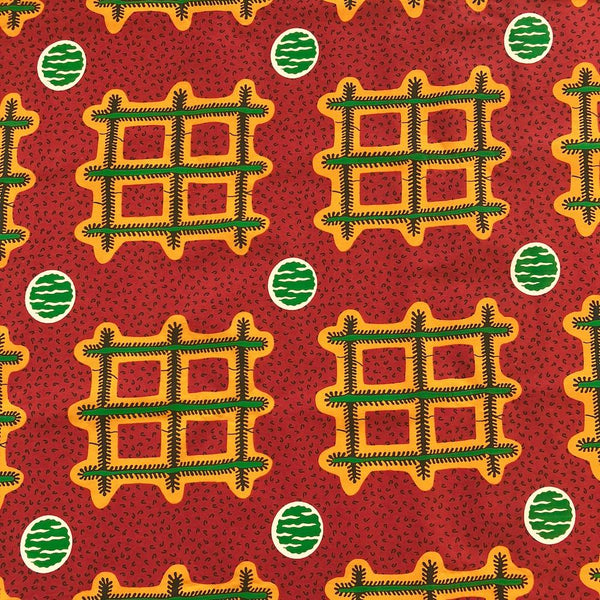 African Print (90150-4) Fabric