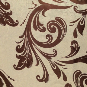 Brown Velvet Jacquard (901-2) Fabric