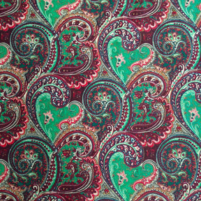 Paisley Print Broadcloth Fabric