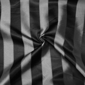 Black & Silver Jacquard Fabric