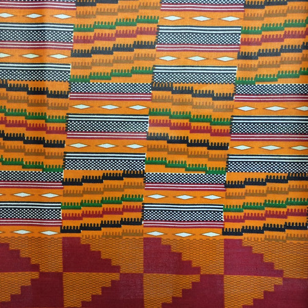 African Print Kente 7 Fabric