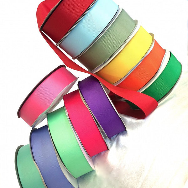 Grosgrain Ribbon Solid (1.5") - All Colors Fabric