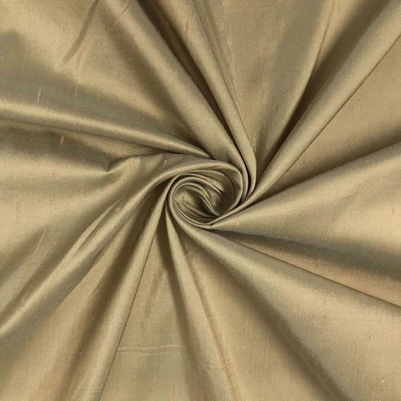 Lustrous Iridescent 100% Silk Shantung Fabric 44/45
