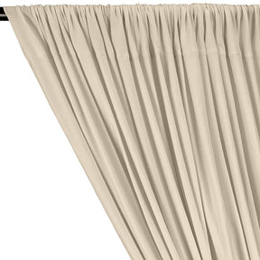 DTY Double-Sided Brushed Rod Pocket Curtains - Ivory