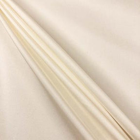 Polyester Taffeta Lining Rod Pocket Curtains - Ivory