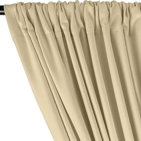 Ponte de Roma Rod Pocket Curtains - Ivory
