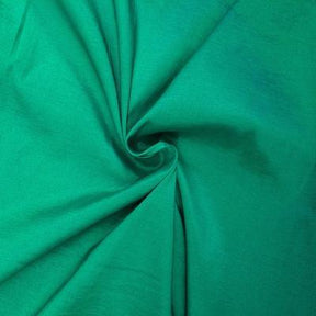 Stretch Taffeta Rod Pocket Curtains - Jade