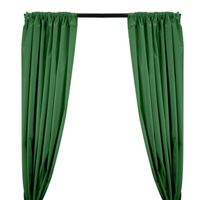 Ottertex® Canvas Waterproof Rod Pocket Curtains - Kelly Green