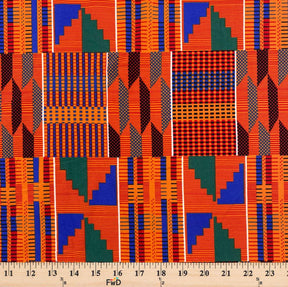 Kente African Print DTY Brushed (3-4)