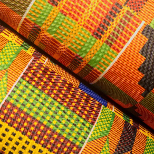 Ottertex® Waterproof Canvas - Kente Print