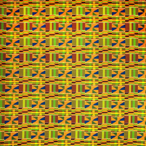 Ottertex® Waterproof Canvas - Kente Print