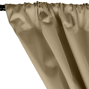 Ottertex® Canvas Waterproof Rod Pocket Curtains - Khaki