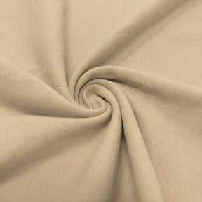 Cotton Jersey Rod Pocket Curtains - Khaki