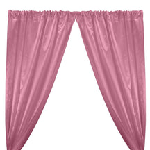 Bridal Satin Rod Pocket Curtains - Light Pink