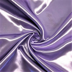 Bridal Satin Rod Pocket Curtains - Lilac