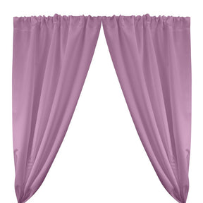 Matte Satin (Peau de Soie) Rod Pocket Curtains - Lilac