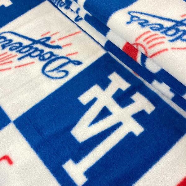 Los Angeles Dodgers MLB Fleece Fabric