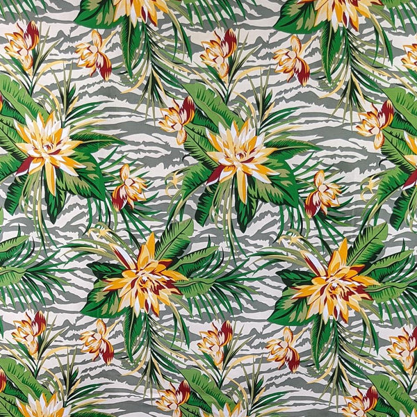 Lotus Print Cotton